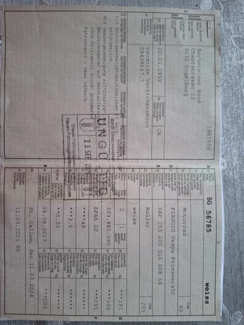 Vespa 50 Primavera, снимка 9 - Мотоциклети и мототехника - 53539962