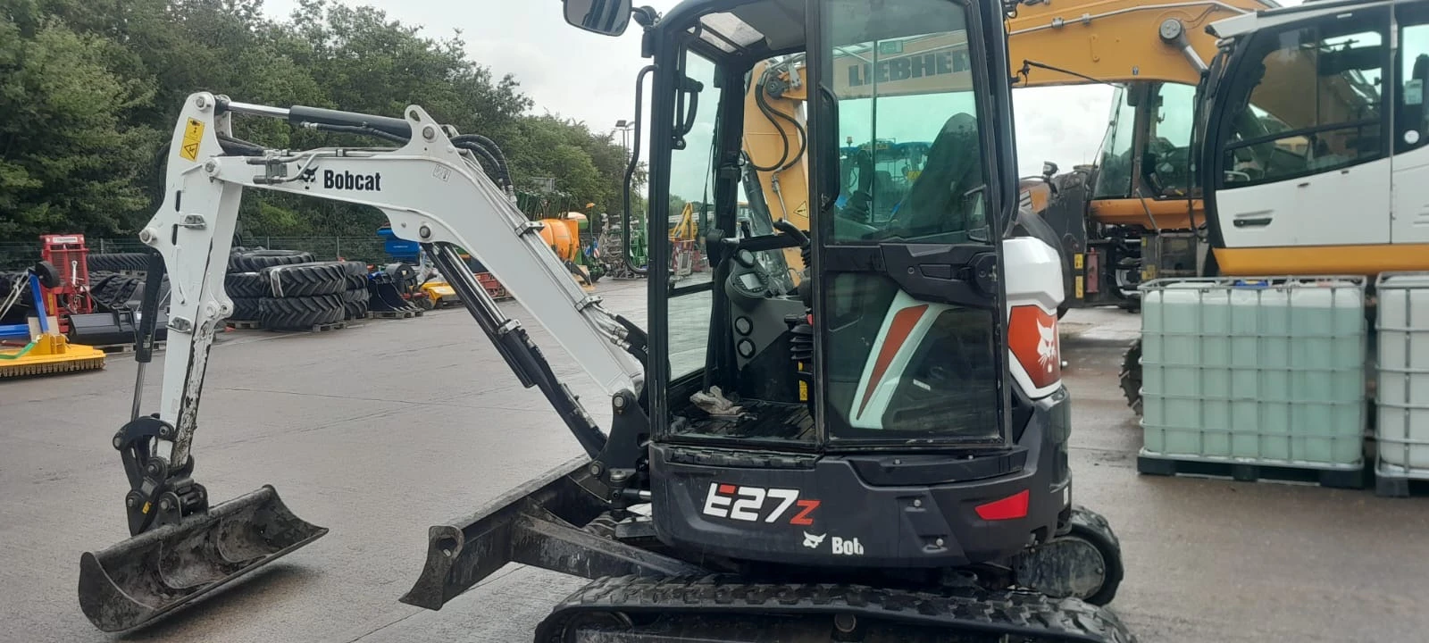 Багер Bobcat E27z лизинг с първоначална вноска 20 %, снимка 2 - Индустриална техника - 56148798