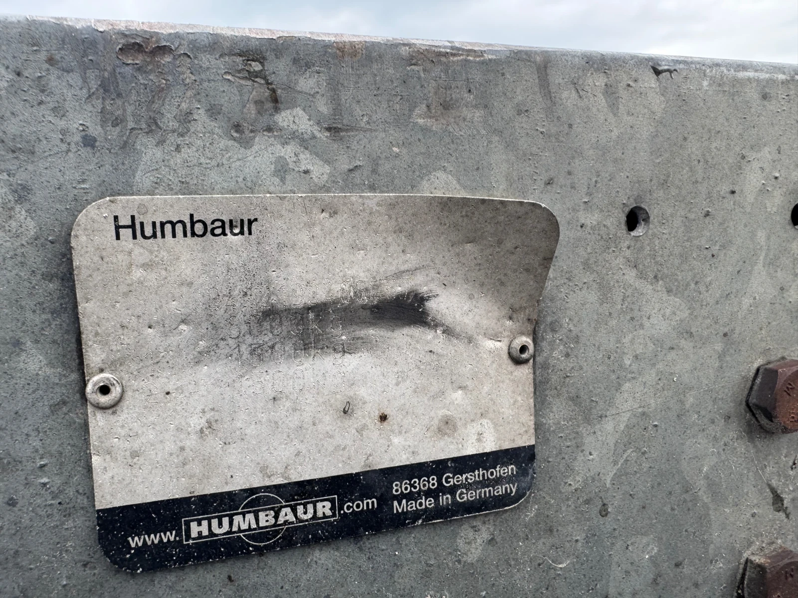 За автомобил Humbaur, снимка 5 - Ремаркета - 54644767