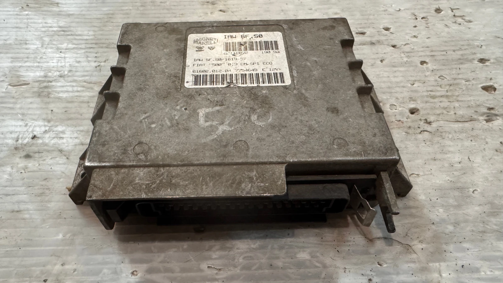    / ECU /    Fiat 500 - 61602.012.04 7754649 | Mobile.bg   1