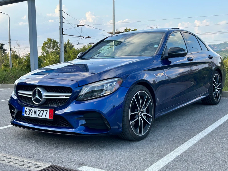 Mercedes-Benz C 43 AMG FACELIFT ВСИЧКИ ЕКСТРИ BURMESTER/360/AMBIENT, снимка 1 - Автомобили и джипове - 46880515