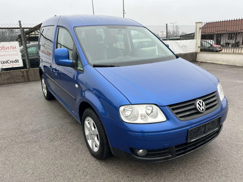 VW Caddy 1.9TDI 105кс LIFE КЛИМАТИК 2стр. ВРАТИ , снимка 3 - Автомобили и джипове - 48299370