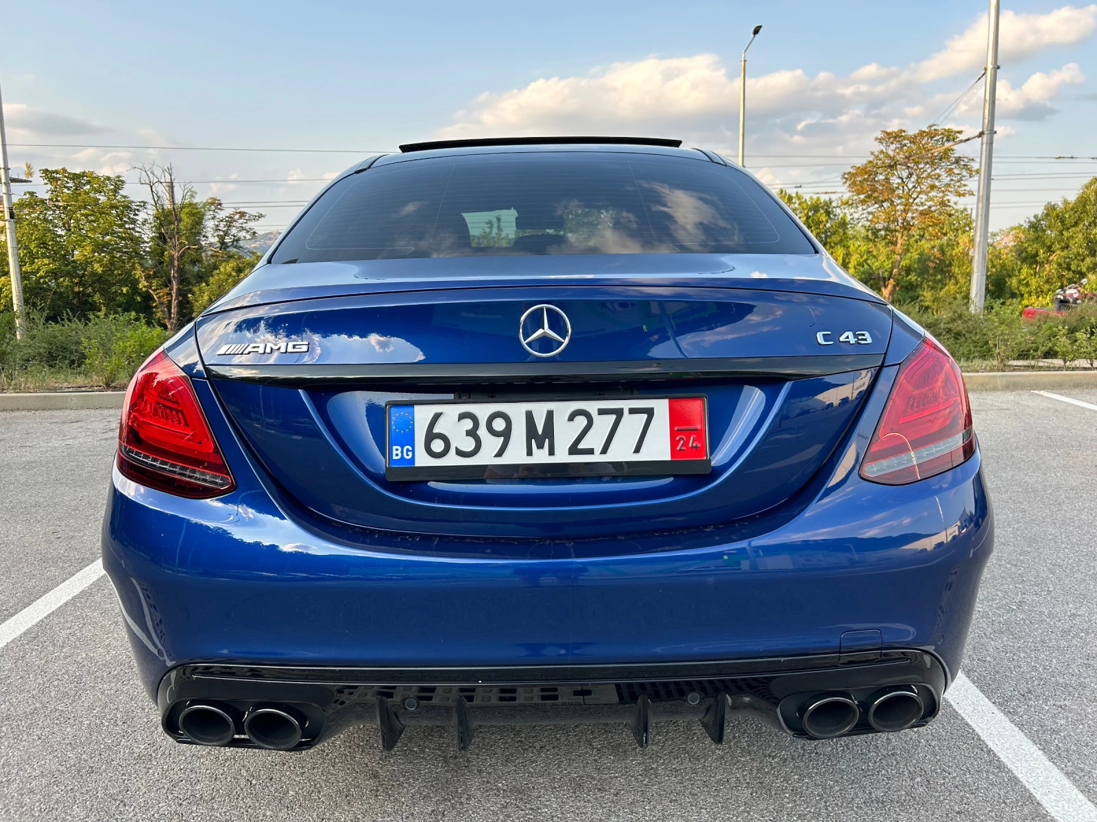 Mercedes-Benz C 43 AMG FACELIFT ВСИЧКИ ЕКСТРИ BURMESTER/360/AMBIENT - изображение 4