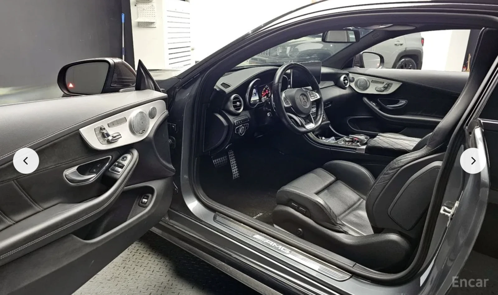 Mercedes-Benz C 63 AMG BURMESTER* CARBON* 360КАМЕРА* LANE* ASSIST* , снимка 6 - Автомобили и джипове - 53986306