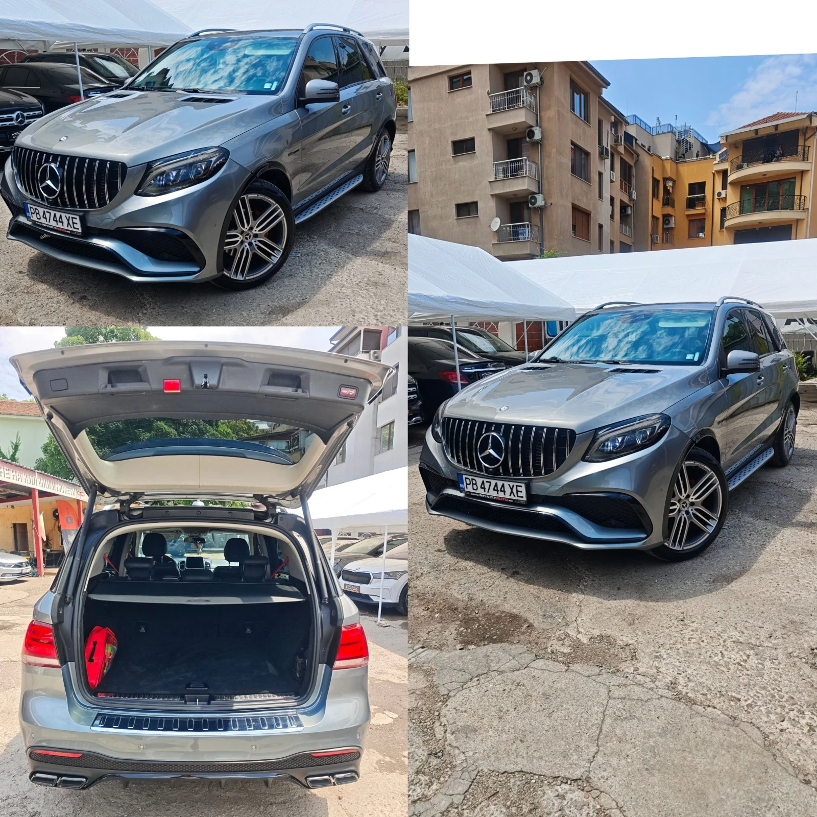Mercedes-Benz GLE 350 63AMG, 180-КАМЕРА, ПОДГРЕВ, НАВИ, ФУЛ! , снимка 6 - Автомобили и джипове - 55138666
