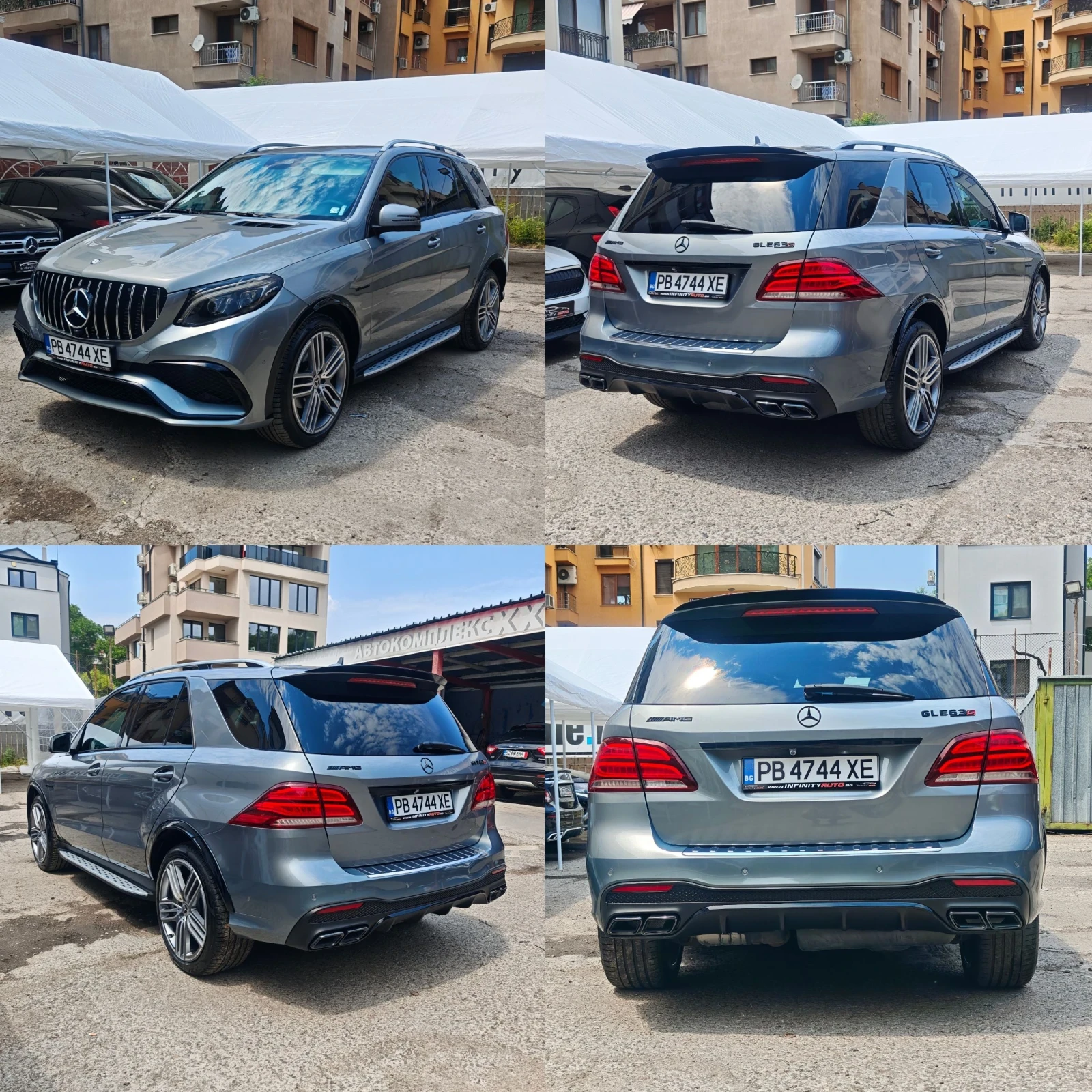 Mercedes-Benz GLE 350 63AMG, 180-КАМЕРА, ПОДГРЕВ, НАВИ, ФУЛ! , снимка 5 - Автомобили и джипове - 55138666