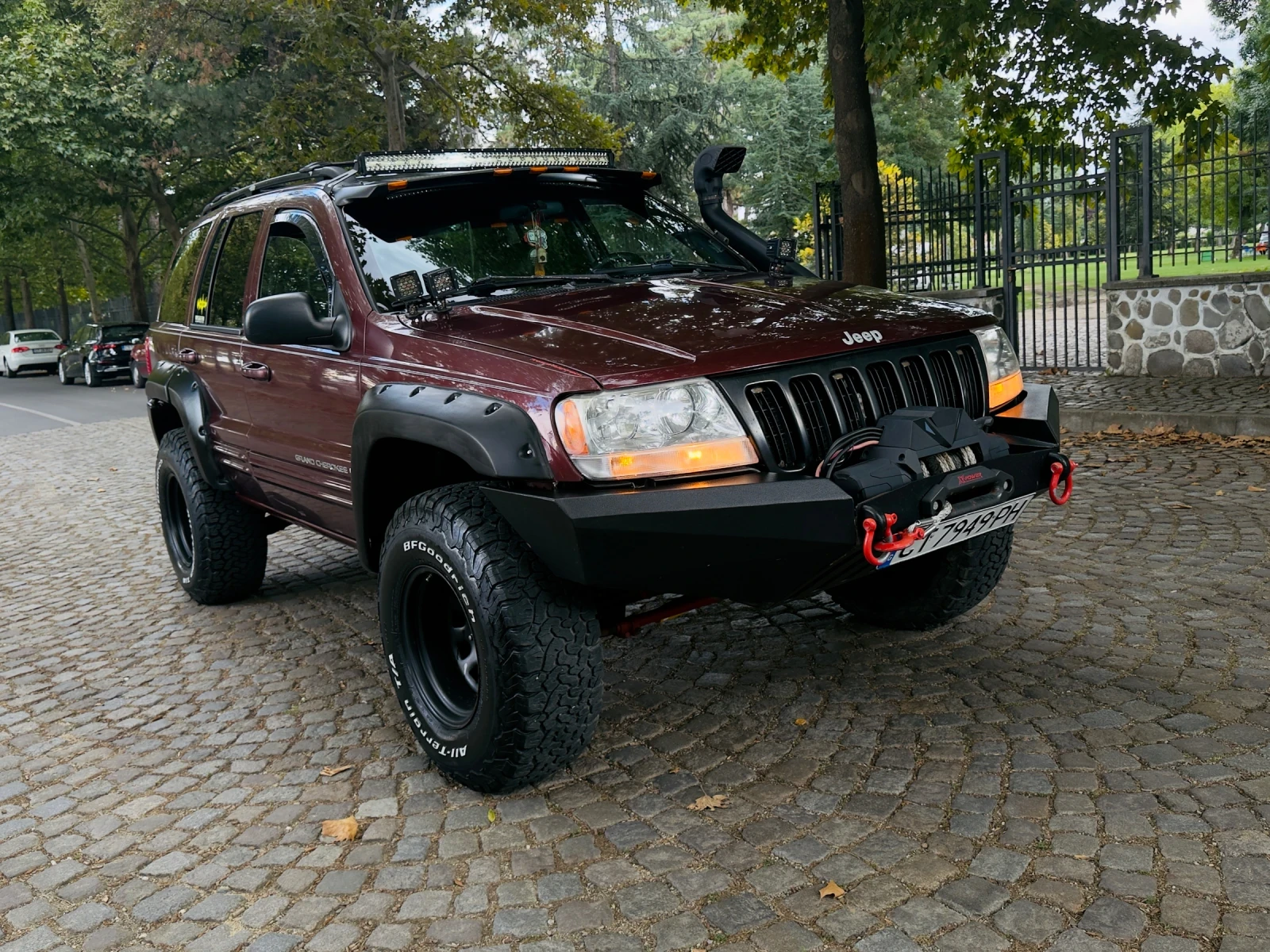 Jeep Grand cherokee 4.7 quadra drive, снимка 16 - Автомобили и джипове - 56118133