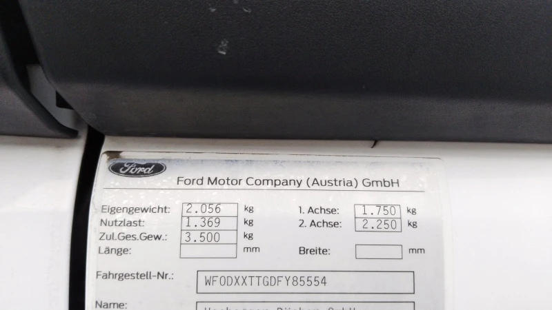 Ford Transit 2.2 TDCi-Климатик - 3, 5Т, снимка 12 - Бусове и автобуси - 52127934