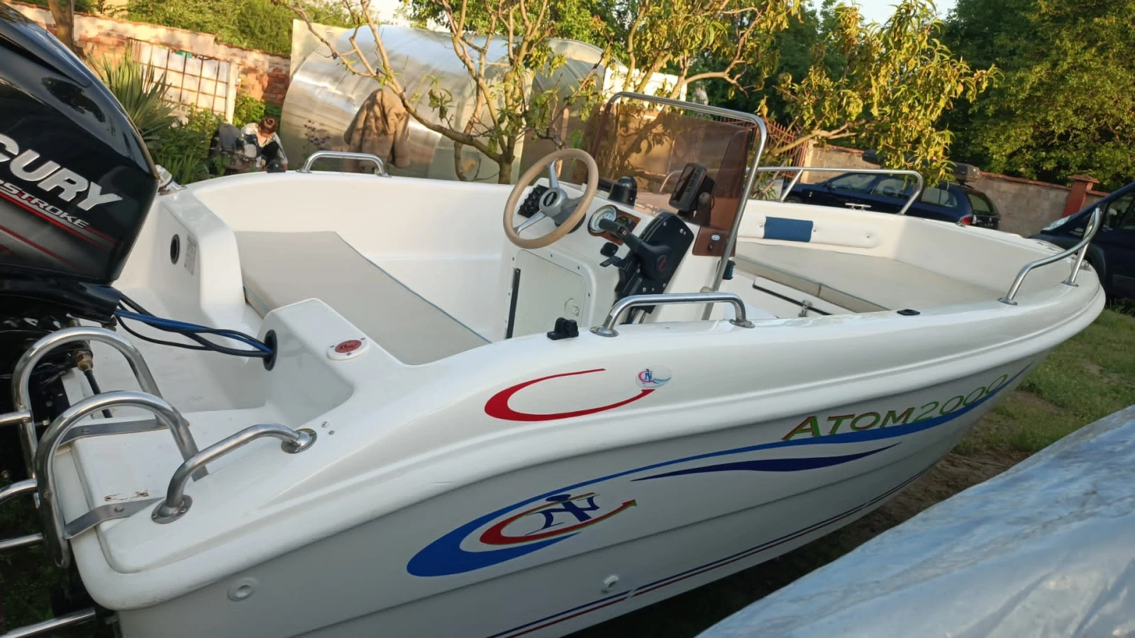 Лодка Boote Atom, снимка 8 - Воден транспорт - 54511810