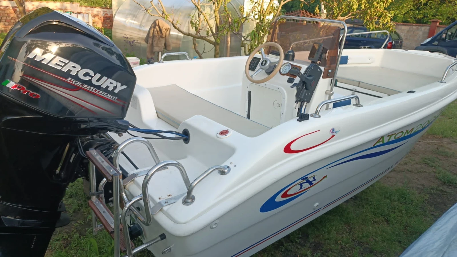 Лодка Boote Atom, снимка 9 - Воден транспорт - 54511810