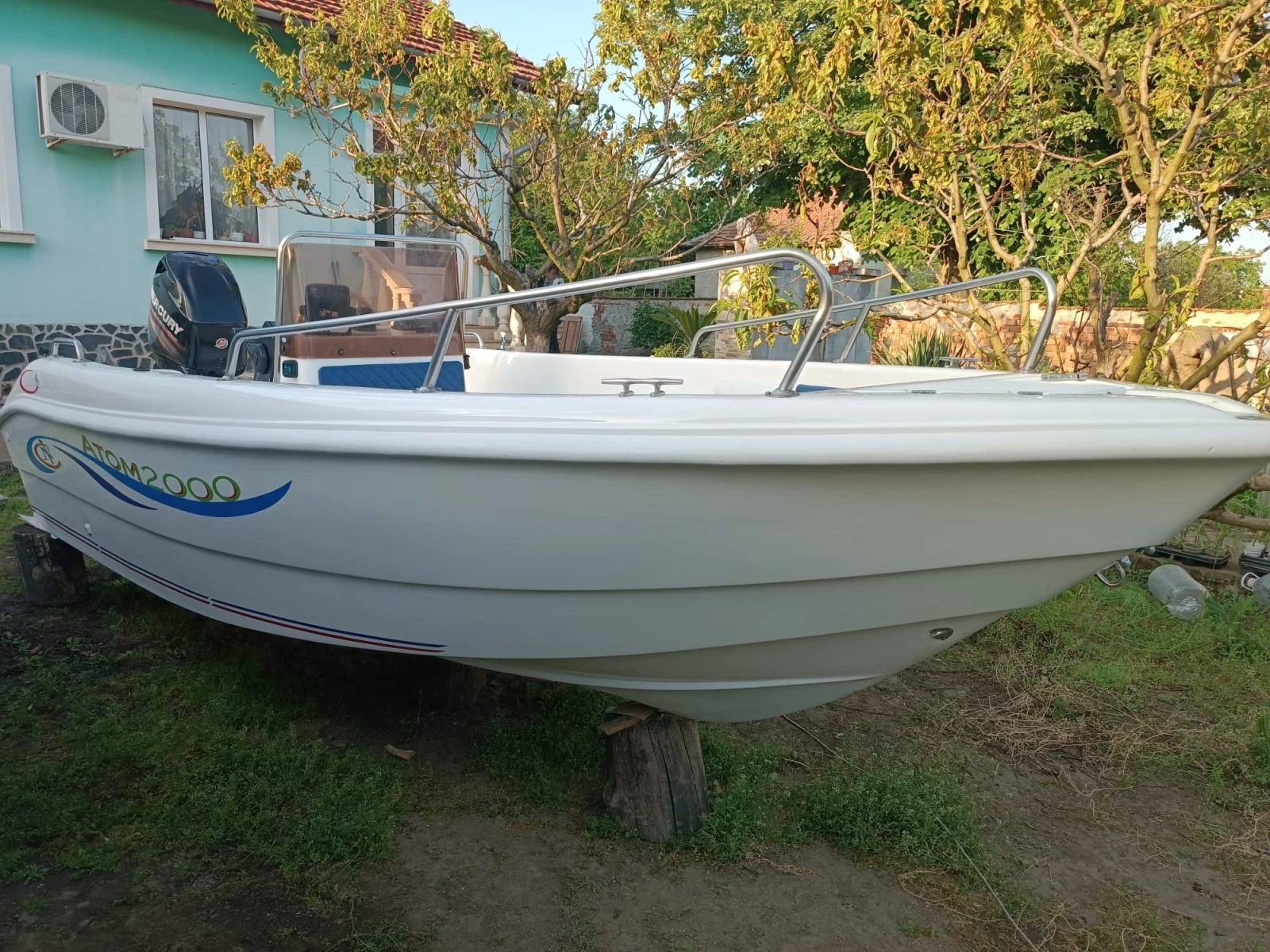 Лодка Boote Atom, снимка 15 - Воден транспорт - 54511810