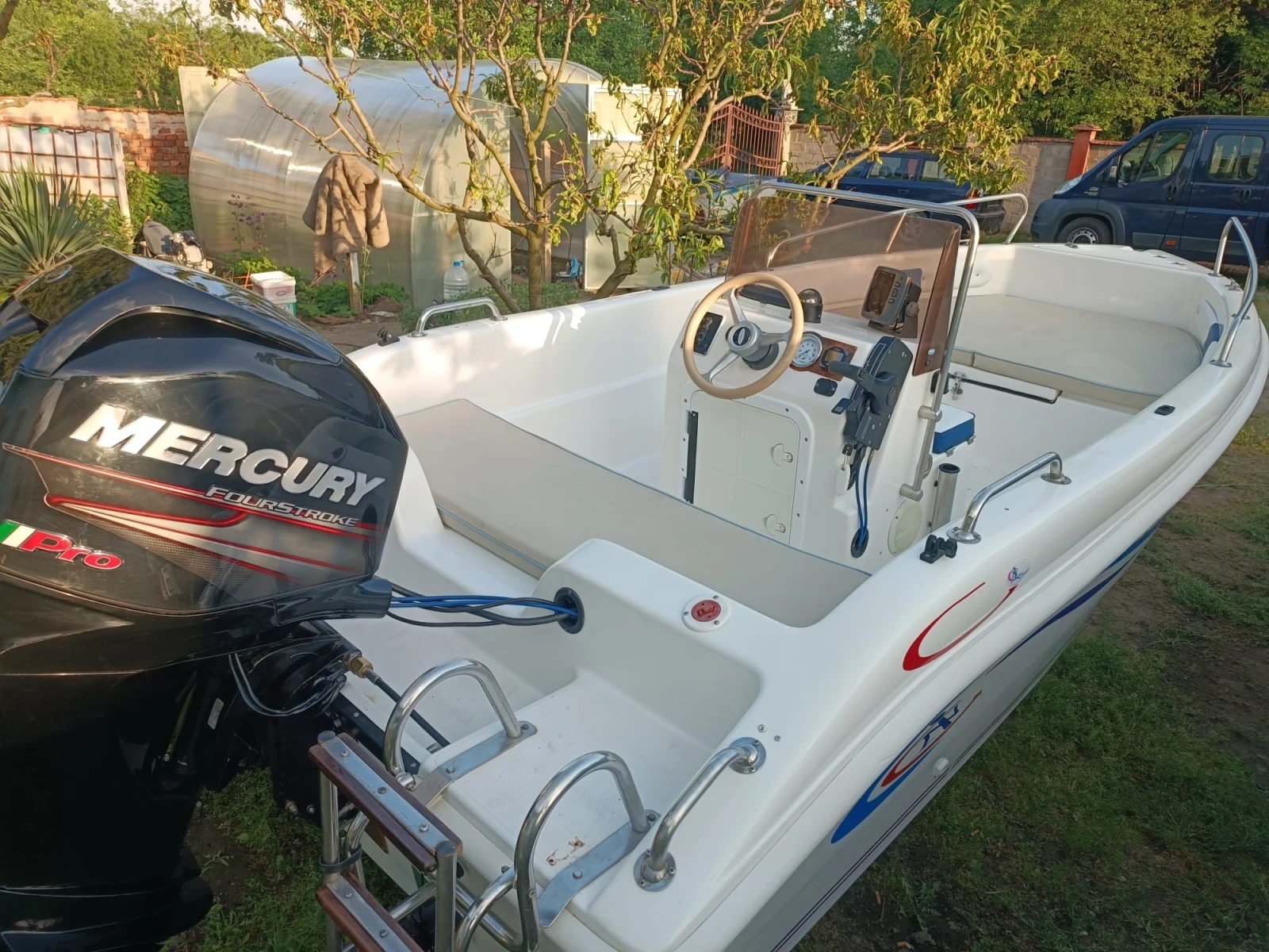 Лодка Boote Atom, снимка 6 - Воден транспорт - 54511810