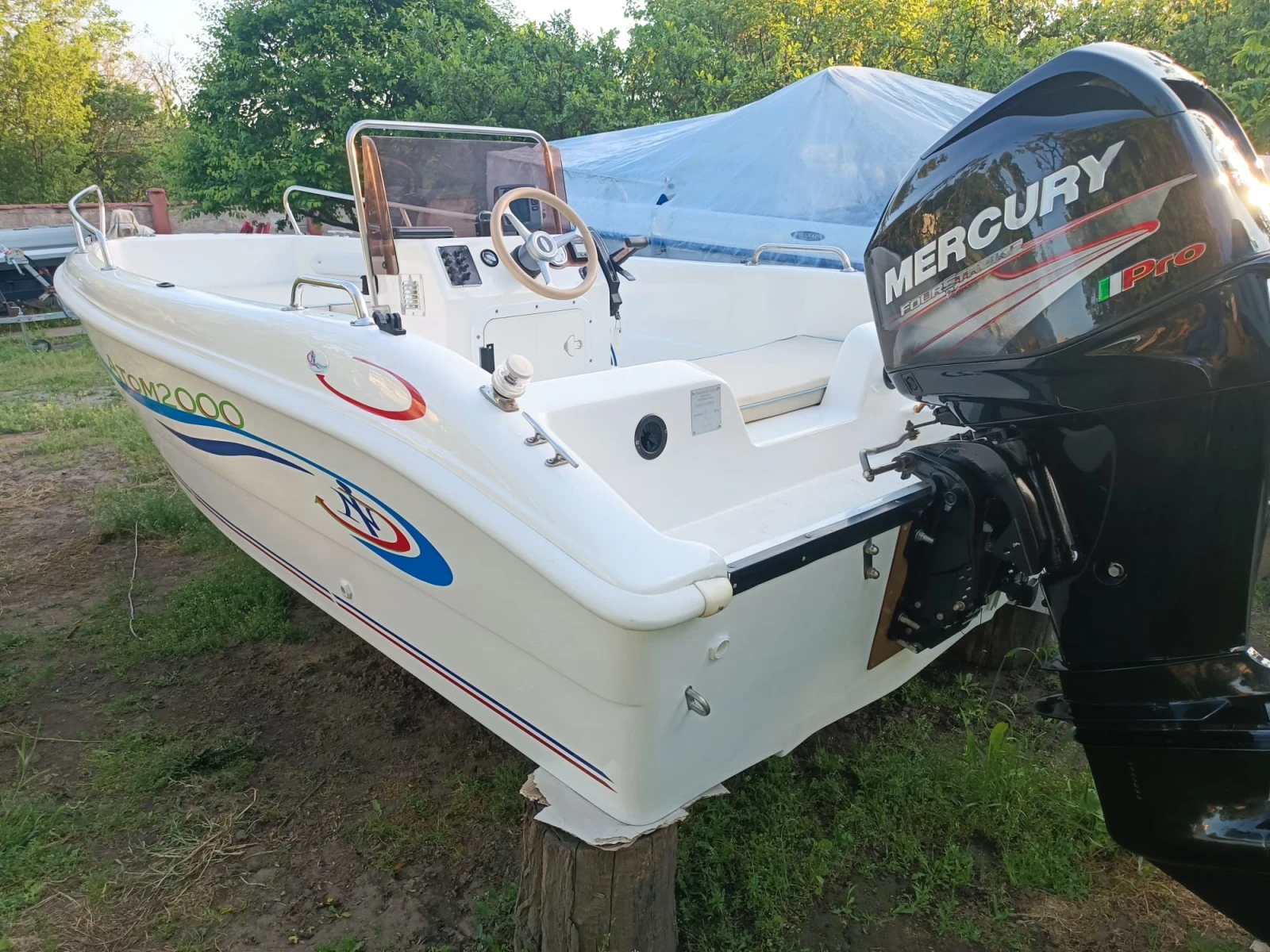 Лодка Boote Atom, снимка 14 - Воден транспорт - 54511810
