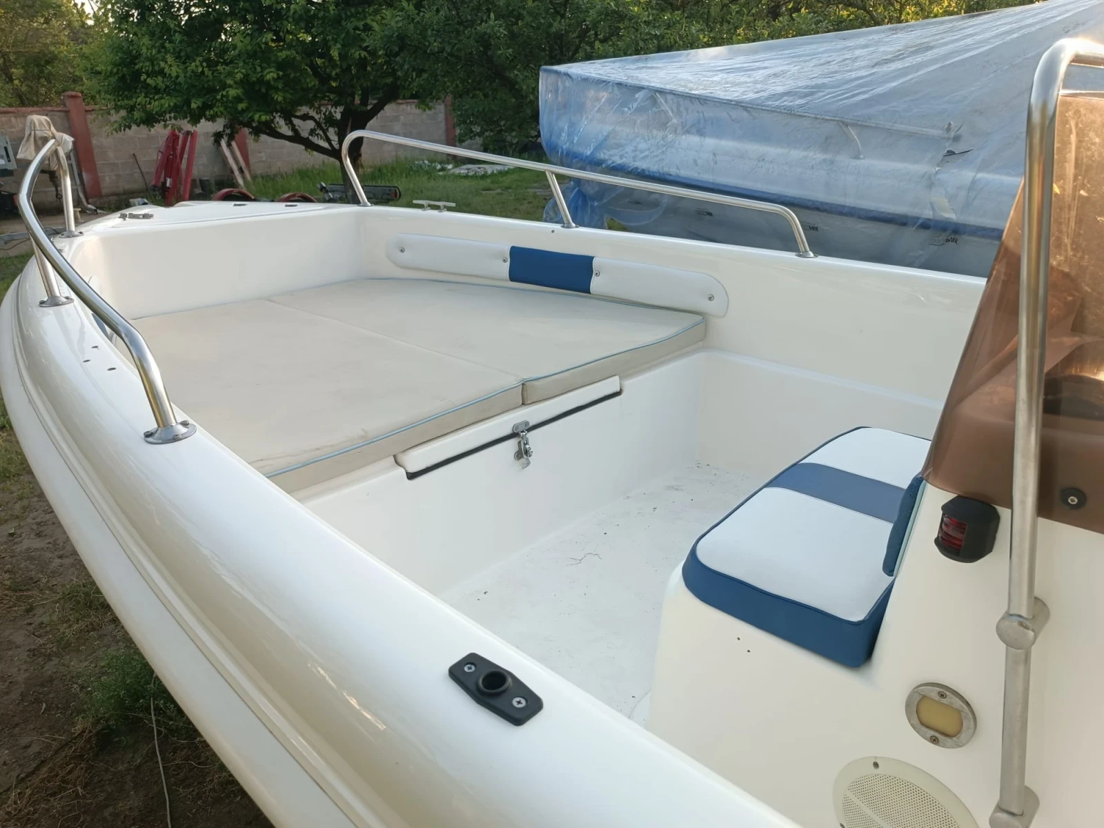 Лодка Boote Atom, снимка 16 - Воден транспорт - 54511810