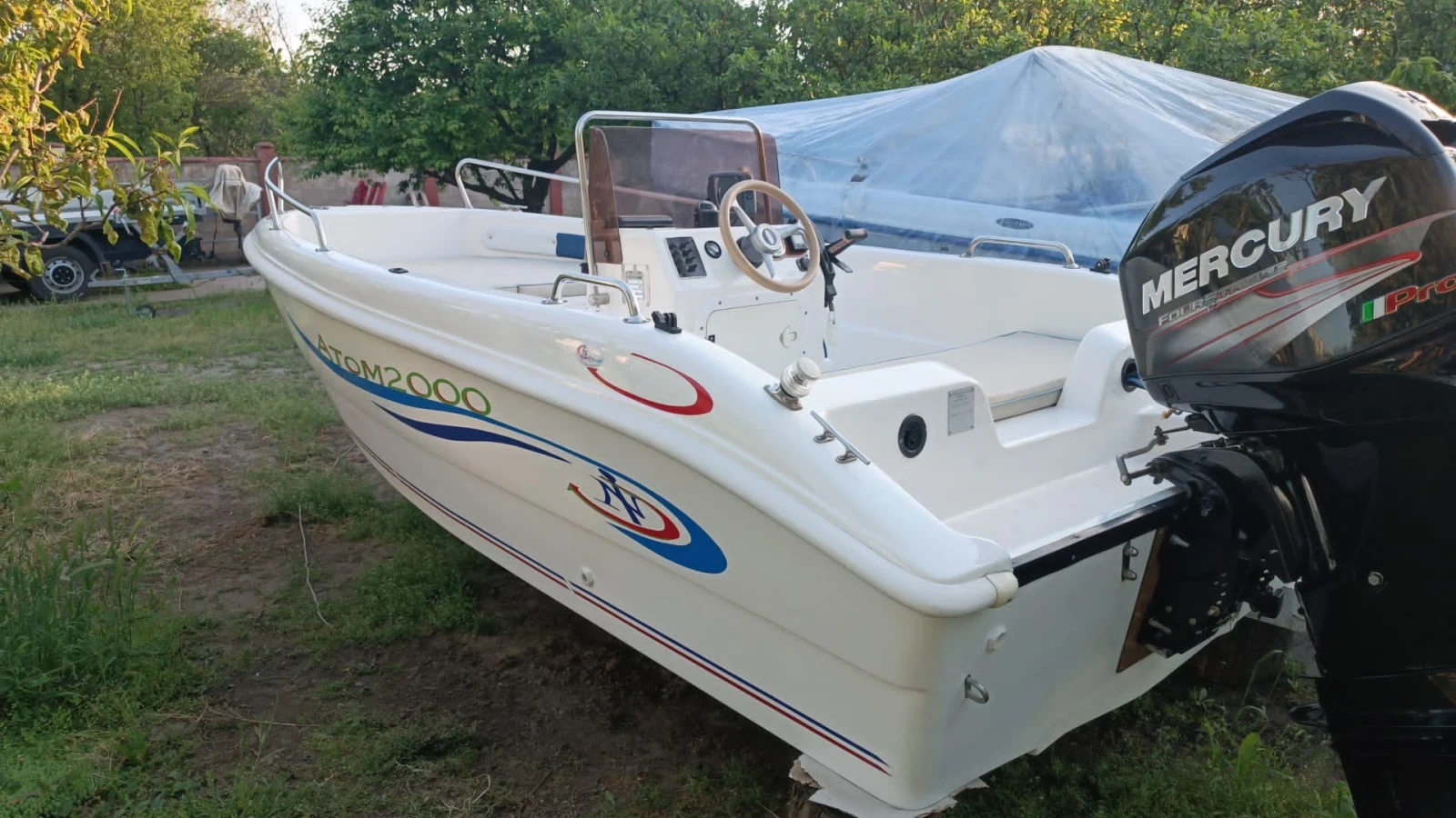 Лодка Boote Atom, снимка 3 - Воден транспорт - 54511810