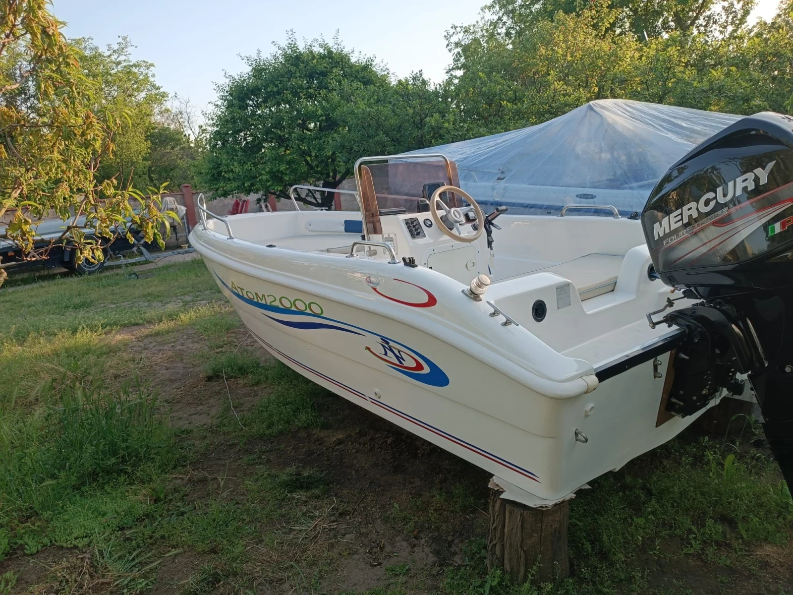 Лодка Boote Atom, снимка 10 - Воден транспорт - 54511810