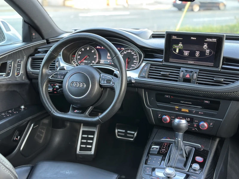 Audi Rs7 4.0T Prestige* Bang&Olufsen* подгрев* Heads-up* , снимка 10 - Автомобили и джипове - 52691248
