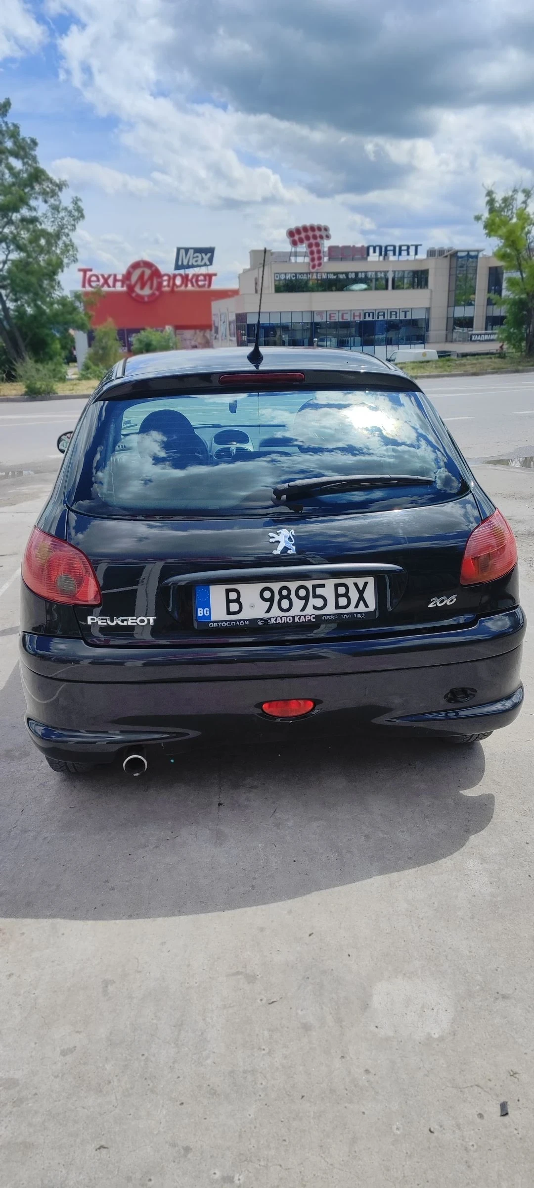 Peugeot 206, снимка 2 - Автомобили и джипове - 54930314