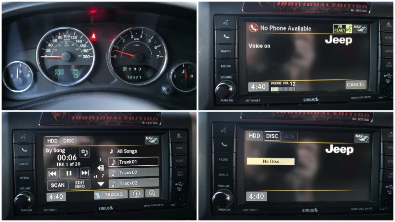 Jeep Wrangler 3.6i + ГАЗ Offroad Package, снимка 13 - Автомобили и джипове - 52411471