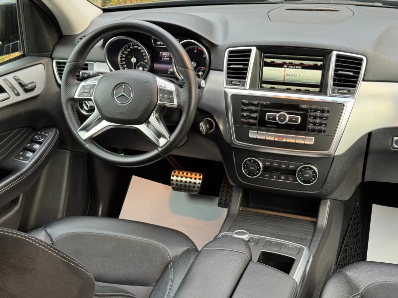 Mercedes-Benz ML 350 - ML-250-2.2-204KC-КОЖА-АЛКАНТАРА-LED-СВЕТЛИНИ-ТОП, снимка 12 - Автомобили и джипове - 52511987