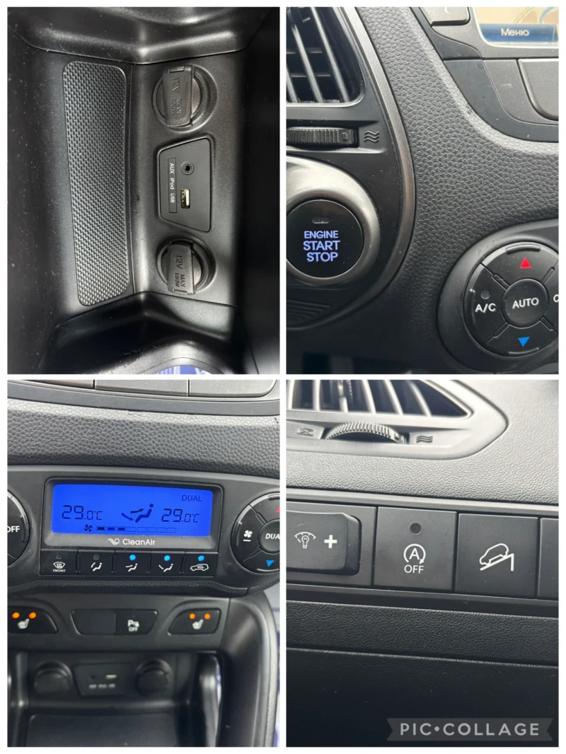 Hyundai IX35 1.7 crdi Facelift / Keyless-go /LED/ Navi/Pano/, снимка 13 - Автомобили и джипове - 53358246