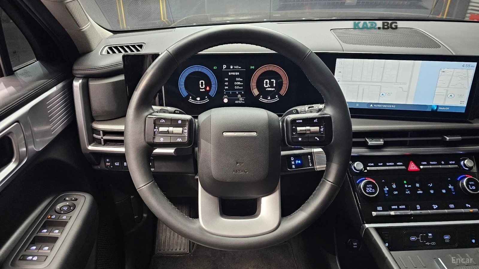 Hyundai Santa fe * 2.5T* EXCLUSIVE* КОЖА* ПОДГРЕВ* ОБДУХВАНЕ* , снимка 12 - Автомобили и джипове - 54660319