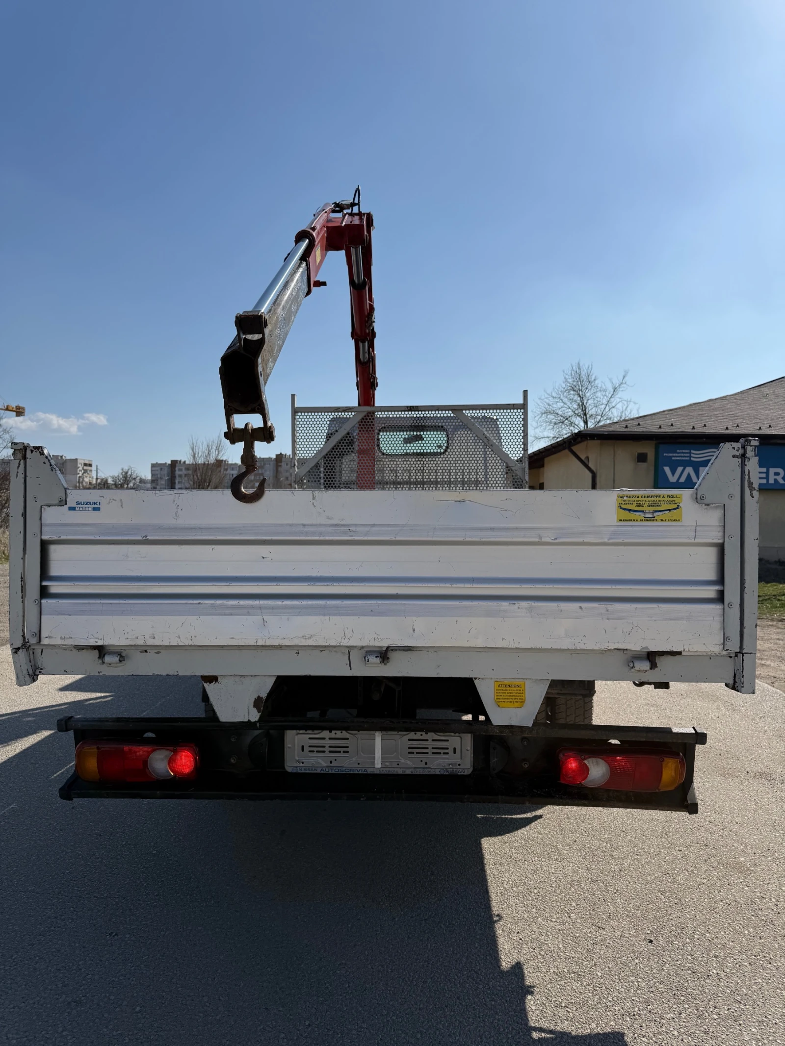 Nissan Capstar Бордови с кран, снимка 7 - Бусове и автобуси - 53856576