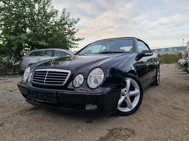 Mercedes-Benz CLK УНИКАЛНО КРАСИВ КАБРИОЛЕТ, снимка 2 - Автомобили и джипове - 48227678