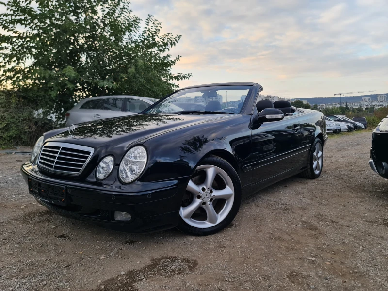 Mercedes-Benz CLK УНИКАЛНО КРАСИВ КАБРИОЛЕТ, снимка 1 - Автомобили и джипове - 48227678