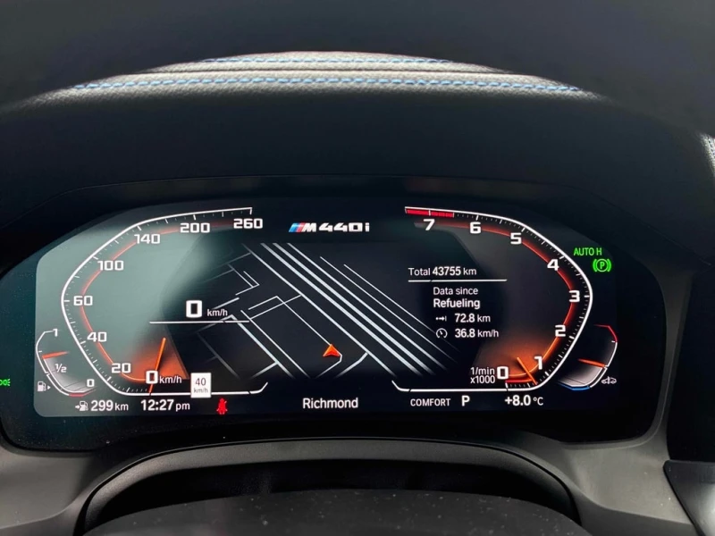 BMW 440 * M440i xDrive * CARFAX * БЕЗ ПЪРВОНАЧАЛНА ВНОСКА, снимка 8 - Автомобили и джипове - 52834978
