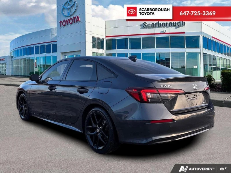 Honda Civic * Sport eCVT | Sunroof | Alloys * CARFAX * БЕЗ ПЪР, снимка 4 - Автомобили и джипове - 52927668