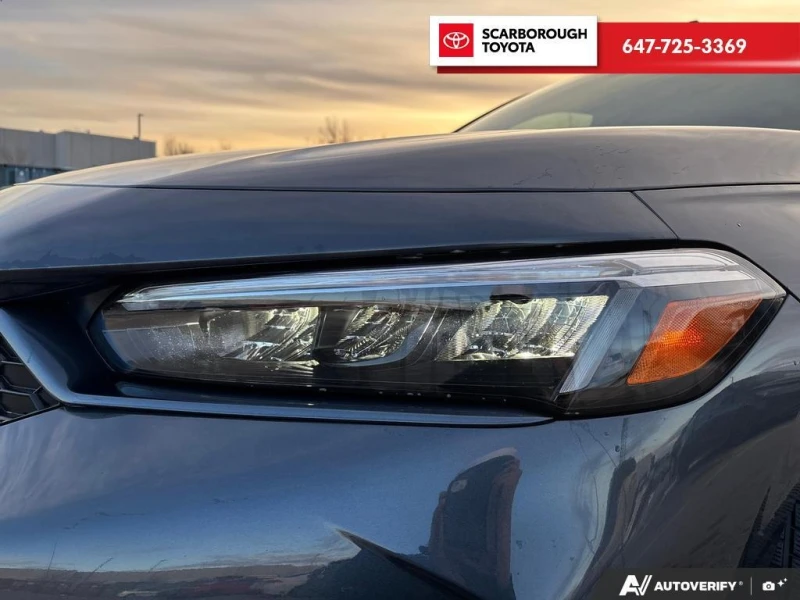Honda Civic * Sport eCVT | Sunroof | Alloys * CARFAX * БЕЗ ПЪР, снимка 8 - Автомобили и джипове - 52927668