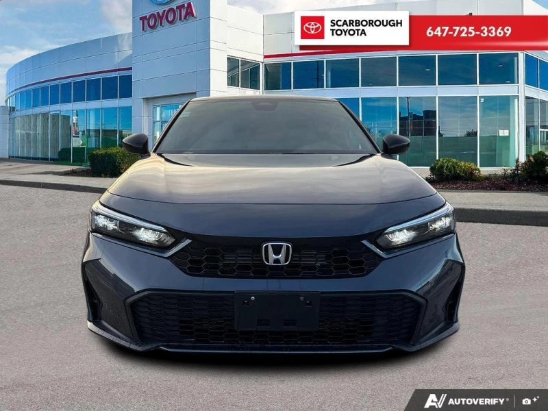 Honda Civic * Sport eCVT | Sunroof | Alloys * CARFAX * БЕЗ ПЪР, снимка 2 - Автомобили и джипове - 52927668