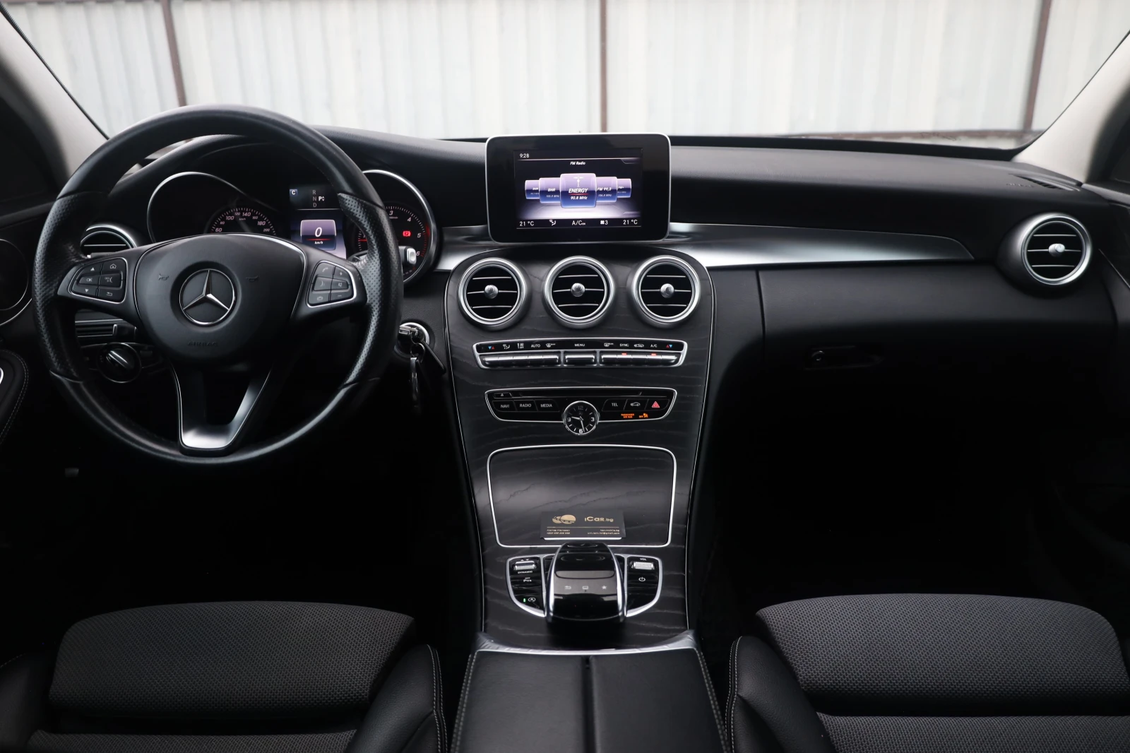 Mercedes-Benz C 220 d 4Matic Limo SzH ILS PDC Tempomat TeilLeder iCar_, снимка 12 - Автомобили и джипове - 54879267