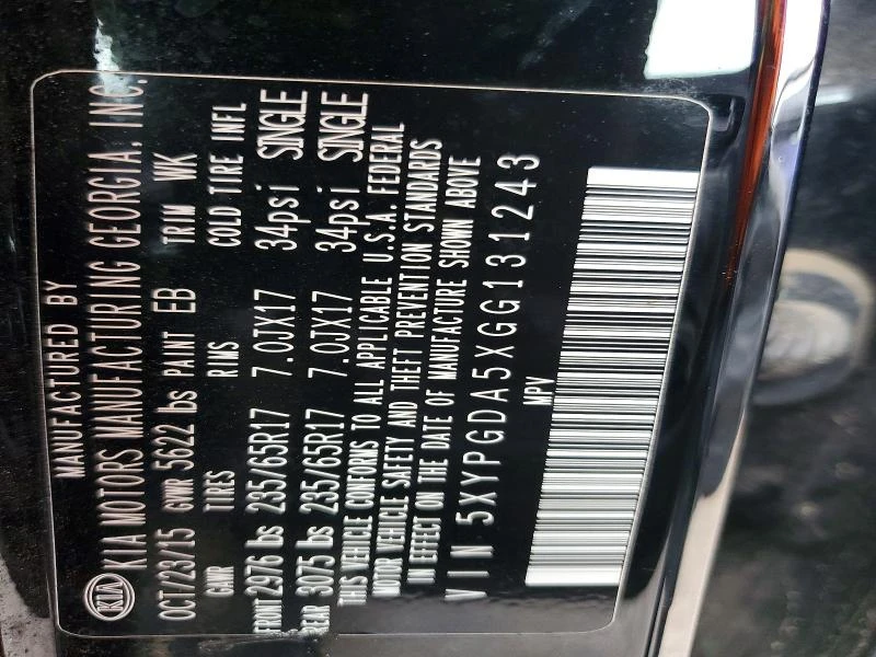 Kia Sorento 3.3L 6 All Wheel Drive, снимка 13 - Автомобили и джипове - 53771941