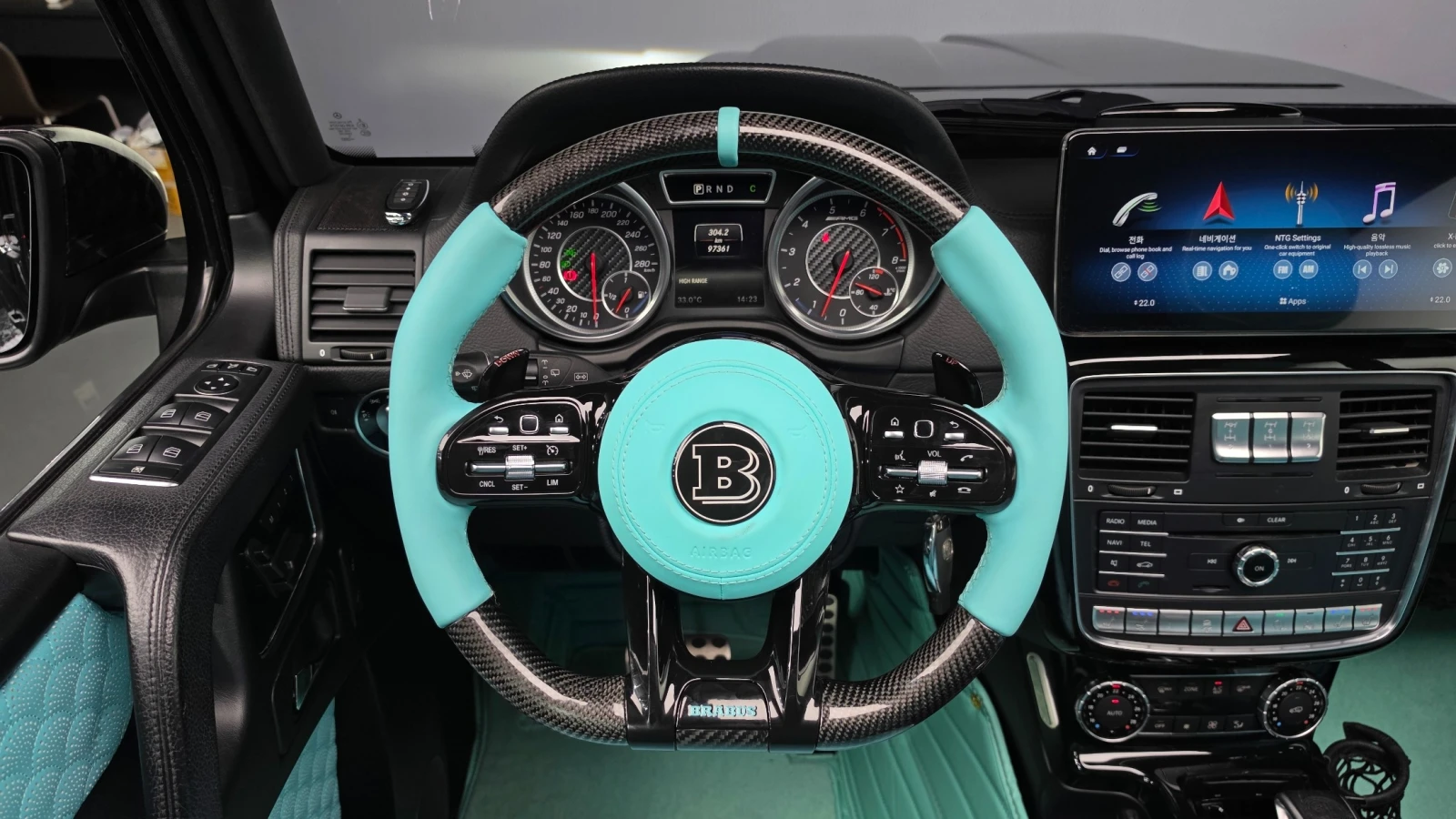 Mercedes-Benz G 63 AMG Brabus Mansory Style Tiffany, снимка 12 - Автомобили и джипове - 55421085
