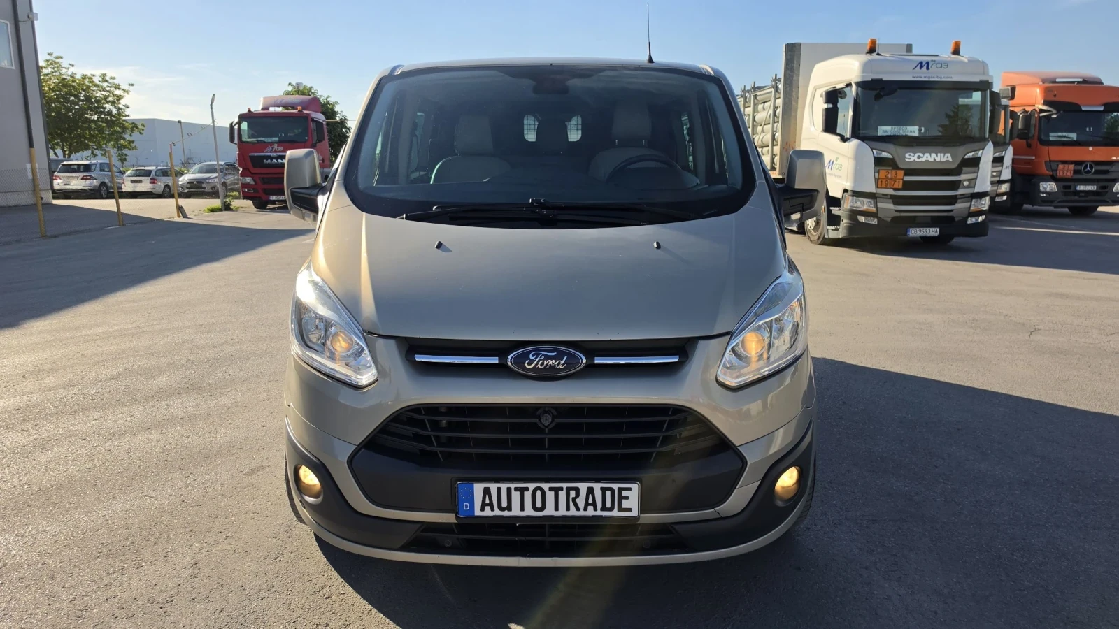 Ford Transit Custom 2.2.2TDCI  155 к.с, снимка 2 - Бусове и автобуси - 54567957