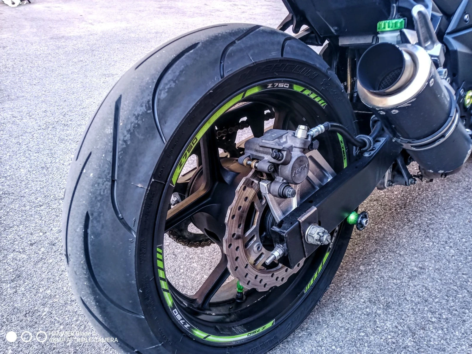 Kawasaki Z 750, снимка 5 - Мотоциклети и мототехника - 56072427