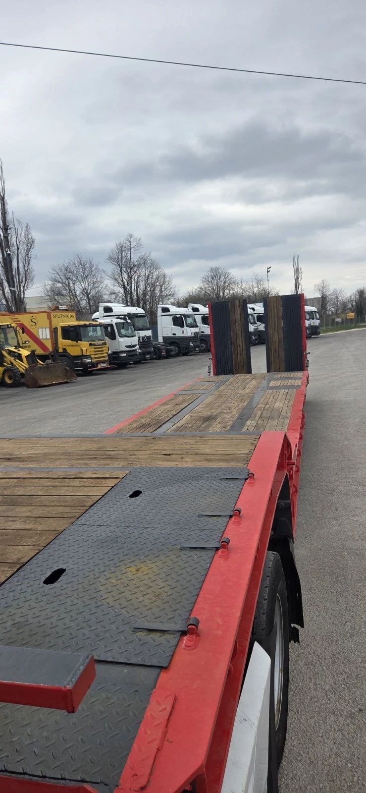 Полуремарке Други Платформа ниско товарна! Andovar sfcl 36, снимка 2 - Ремаркета - 54164321