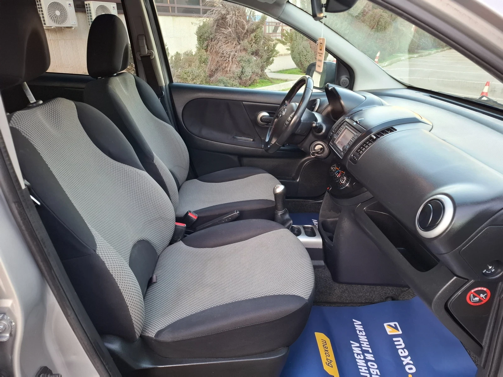 Nissan Note 1.5dCi 90hp * КЛИМАТИК * EURO 5 * ЛИЗИНГ * , снимка 13 - Автомобили и джипове - 53803257