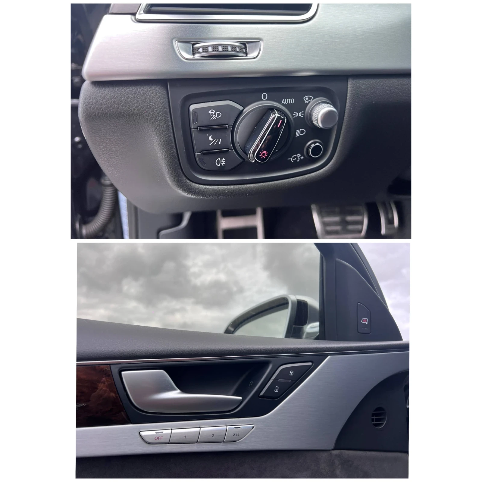 Audi S8 700hp* Downpipes* Масаж* Обдухване, снимка 13 - Автомобили и джипове - 54528764
