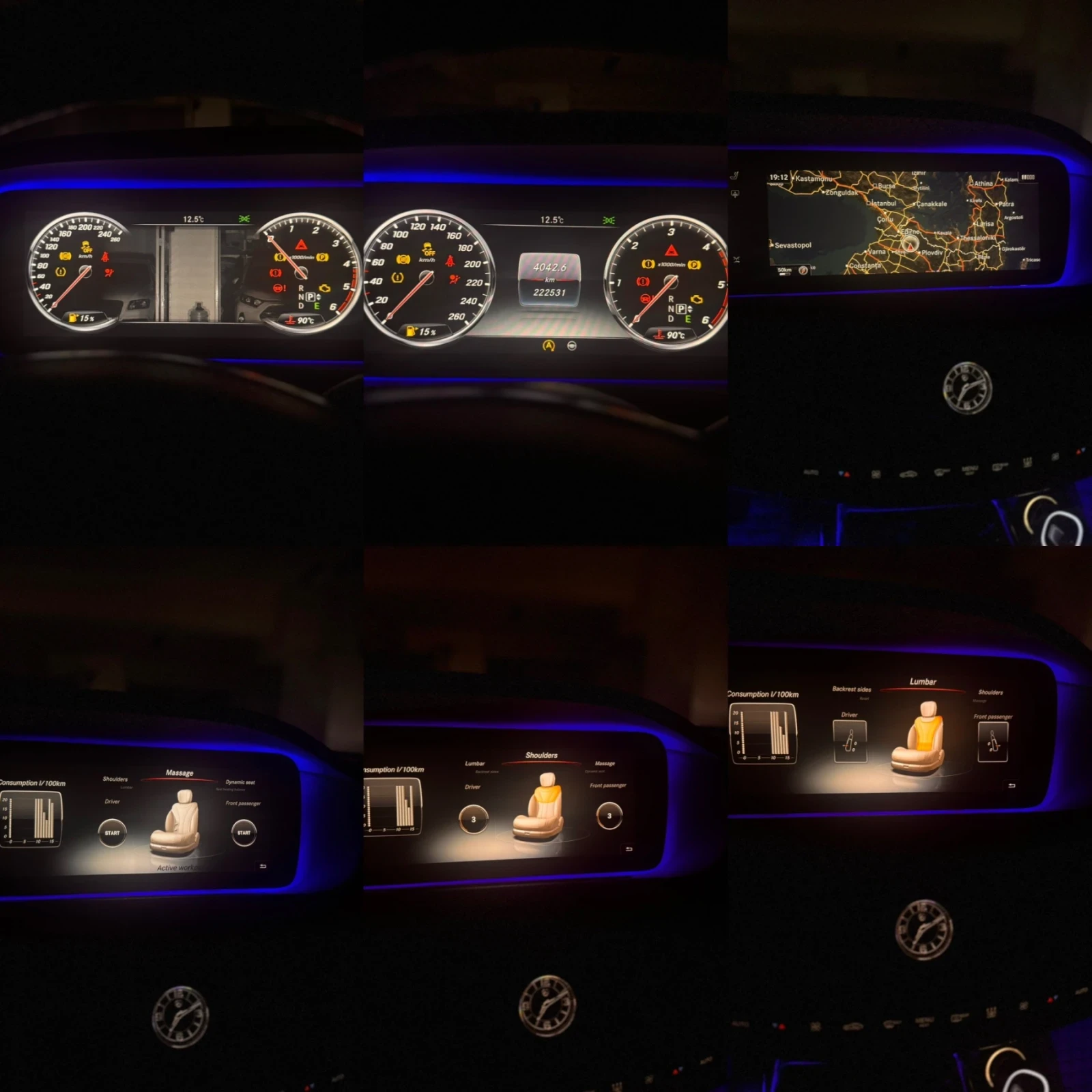 Mercedes-Benz S 350 DESIGNO+ Edition1 Full option 4 matic, снимка 13 - Автомобили и джипове - 54650215