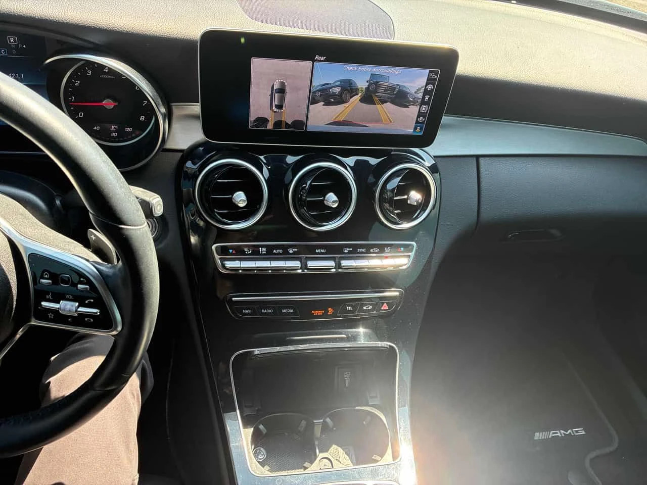 Mercedes-Benz C 300 | DISTRONIC | 360 | ПОДГРЕВ | CARFAX | , снимка 9 - Автомобили и джипове - 55268637