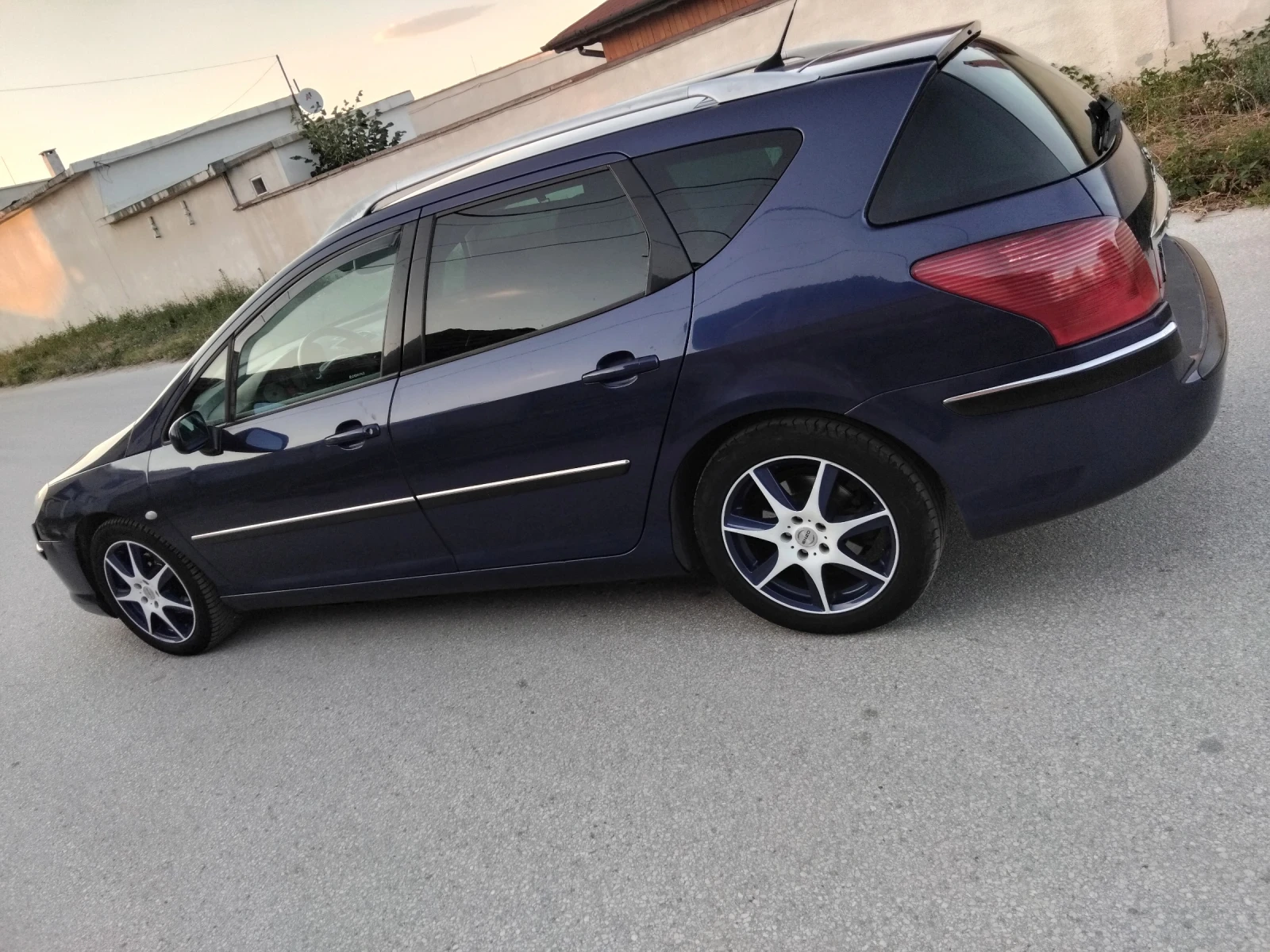 Peugeot 407 2.0HDI.6скорости + КЛИМА. 2005г , снимка 6 - Автомобили и джипове - 55471939
