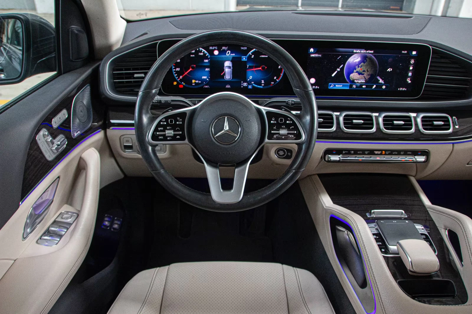 Mercedes-Benz GLE 400 d/4MATIC/330HP/BURM/360CAM/CARPLAY/VCONTROL/398f | Mobile.bg   12