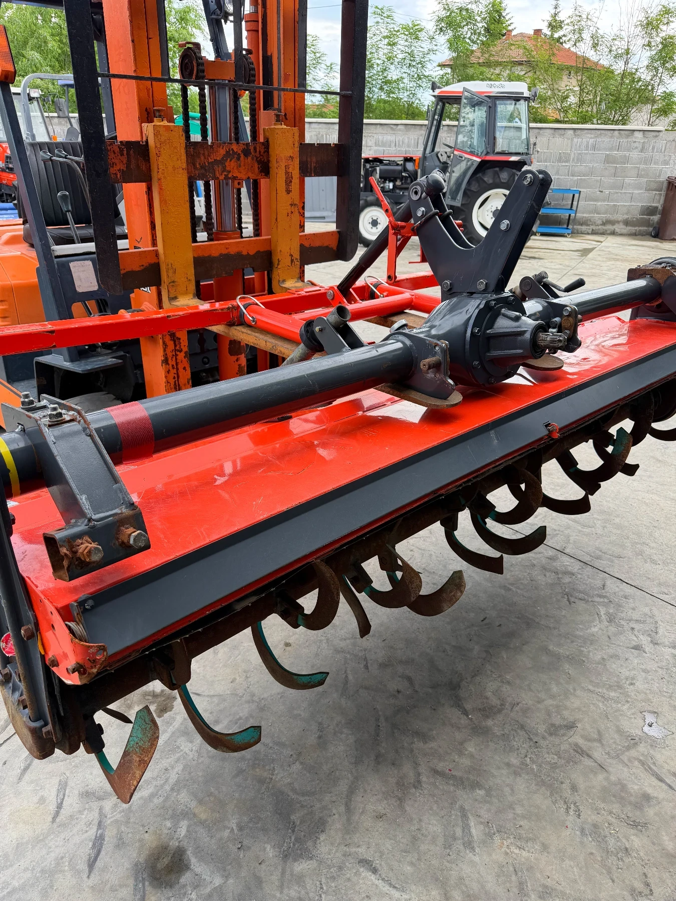 Трактор Kubota Фреза Kubota 225см., снимка 2 - Селскостопанска техника - 54657520