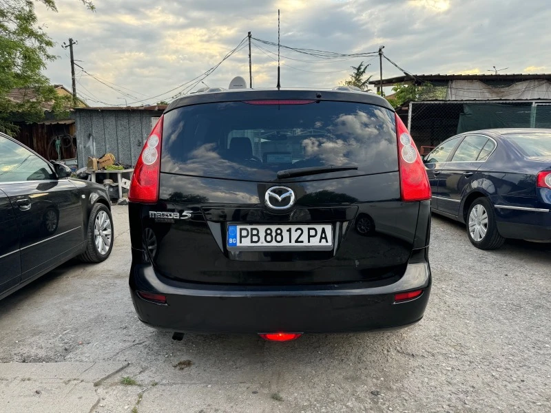 Mazda 5 2.0D 140HP 6 SKOROSTi KLIMA FACE 7 MESTEN 2008G, снимка 6 - Автомобили и джипове - 47432753