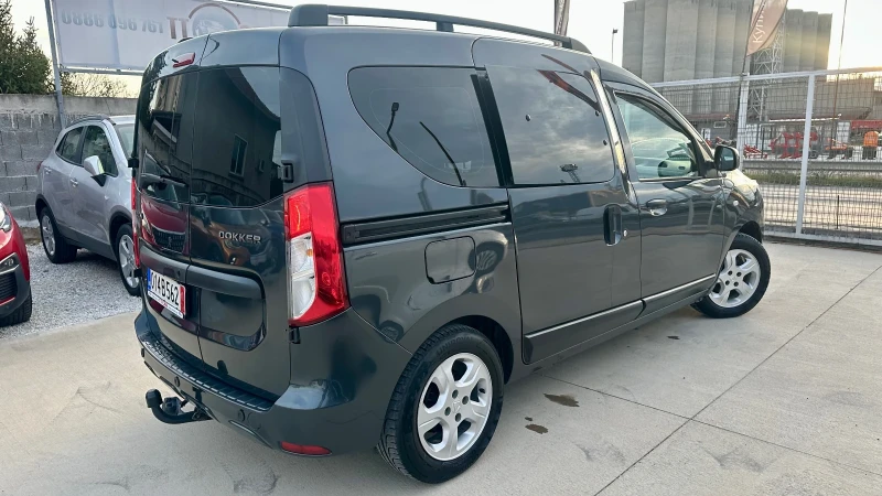 Dacia Dokker 1.5dci 90к.5-места! Климатик! Навигация! , снимка 4 - Автомобили и джипове - 53539863