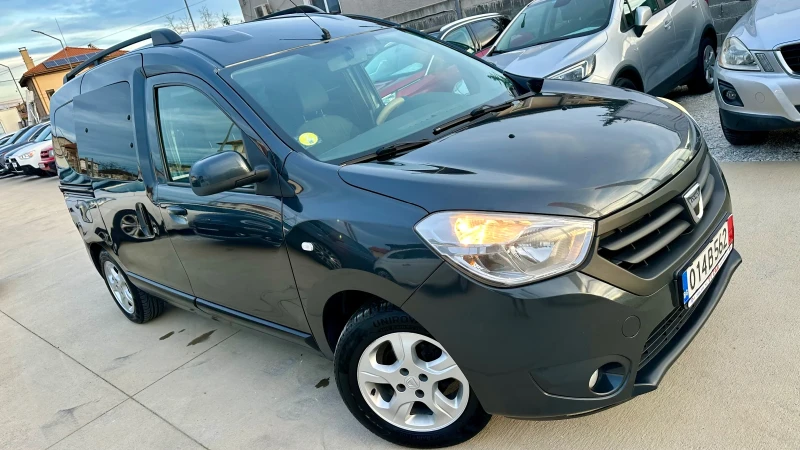 Dacia Dokker 1.5dci 90к.5-места! Климатик! Навигация! , снимка 3 - Автомобили и джипове - 53539863