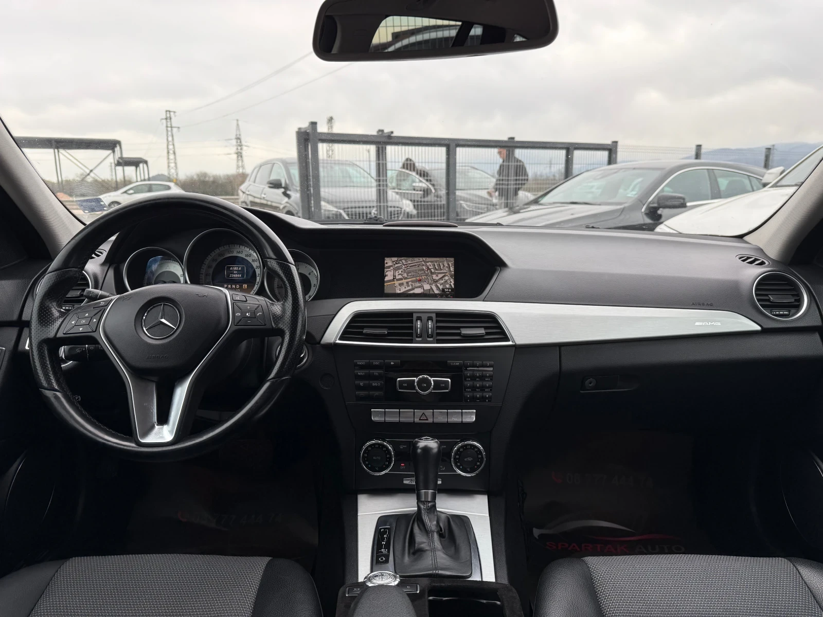 Mercedes-Benz C 220 D* 2012г* Топ Състояние* 237.000КМ* Сервизна Истор, снимка 13 - Автомобили и джипове - 54151928